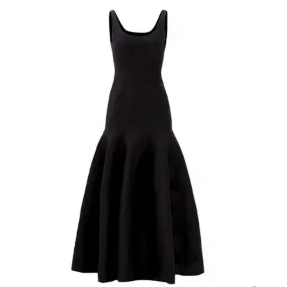 Halston Heritage Black Ursula gown NWT size 0